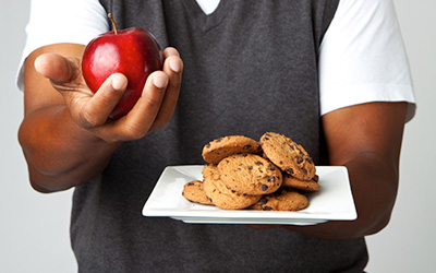 Student Preparing Food
