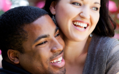 Happy Mixed Race Couple