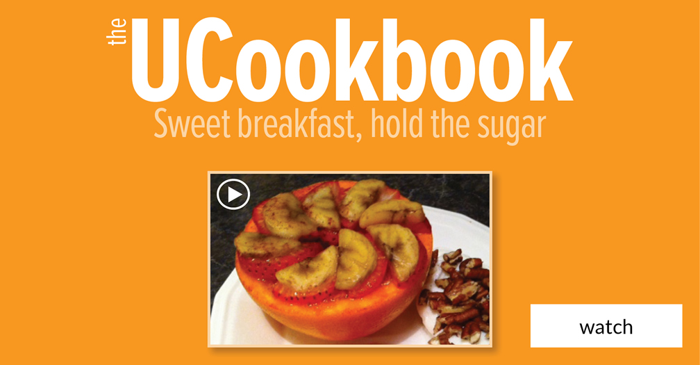 UCookbook: Sweet breakfast, hold the sugar