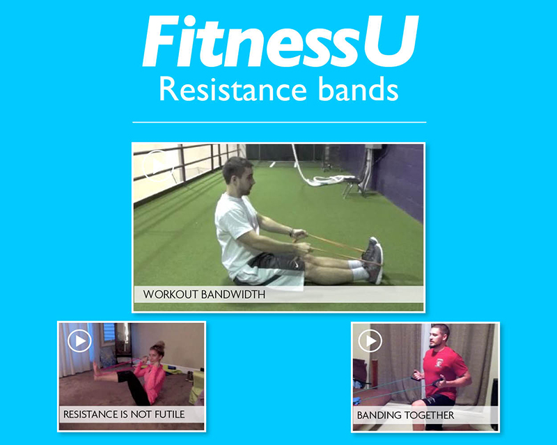 FitnessU: Resistance bands