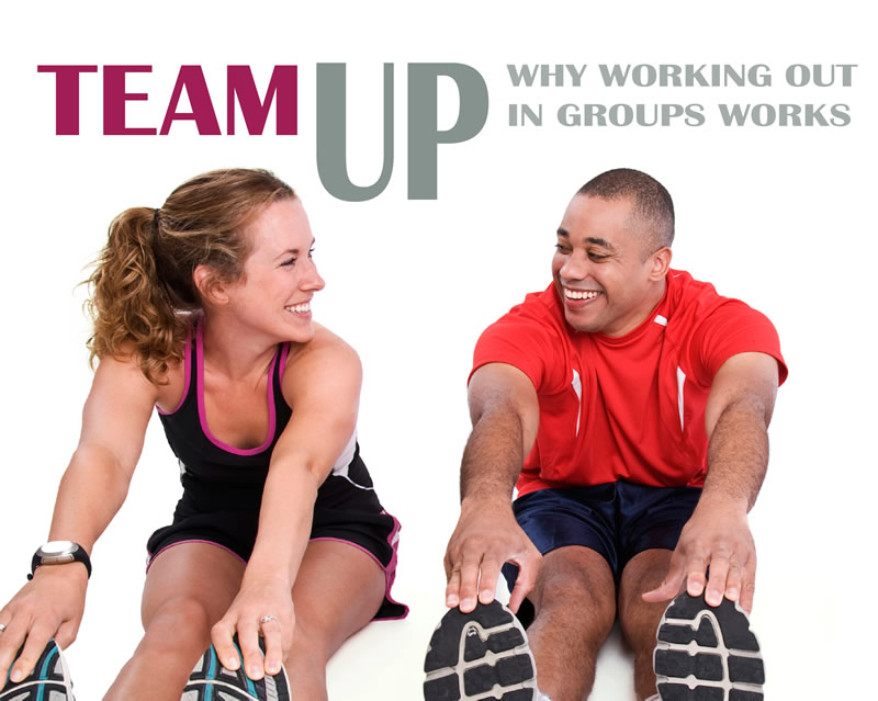 Team up: Why working out in groups works