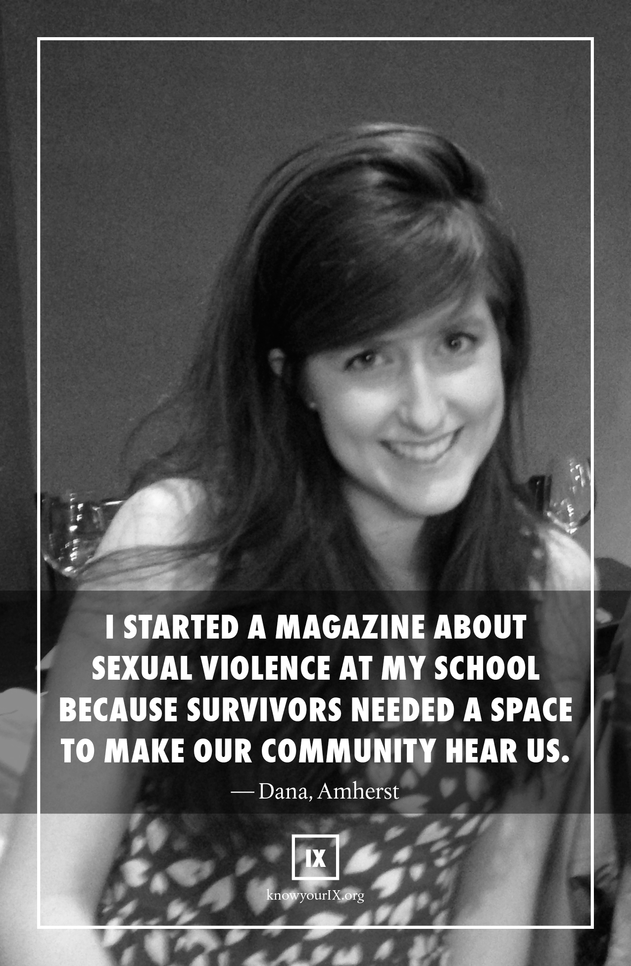 I started a magazine about sexual violence at my school because survivors needed a space to make our community hear us